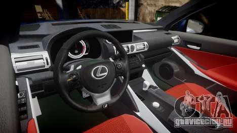 Lexus IS 350 F-Sport 2014 Rims1 для GTA 4
