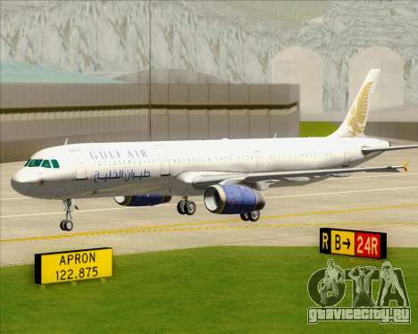 Airbus A321-200 Gulf Air для GTA San Andreas