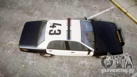 GTA V Vapid Cruiser LSS Black [ELS] для GTA 4