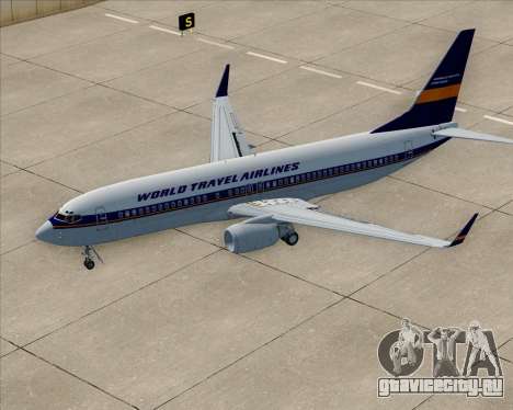 Boeing 737-800 World Travel Airlines (WTA) для GTA San Andreas