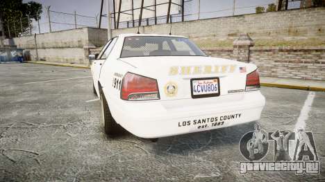 GTA V Vapid Cruiser LSS White [ELS] Slicktop для GTA 4