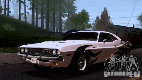 Dodge Challenger 426 Hemi (JS23) 1970 (HQLM) для GTA San Andreas