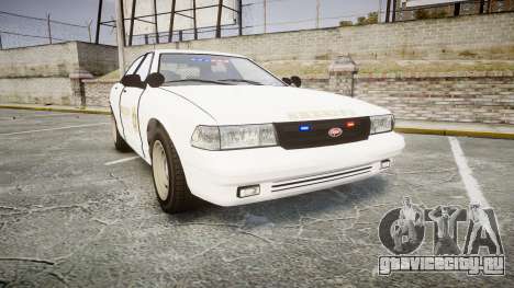 GTA V Vapid Cruiser LSS White [ELS] Slicktop для GTA 4