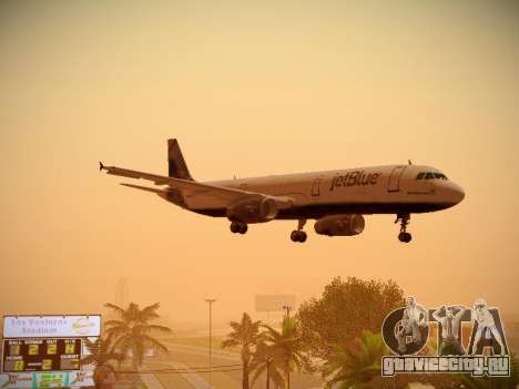 Airbus A321-232 jetBlue Red White and Blue для GTA San Andreas