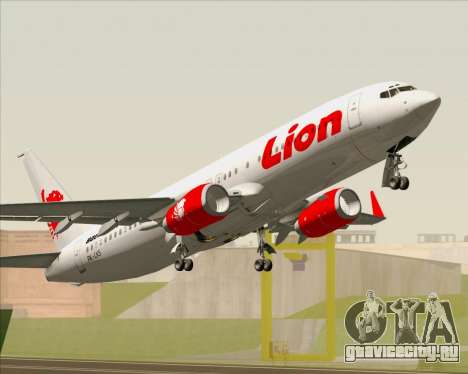 Boeing 737-800 Lion Air для GTA San Andreas