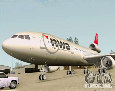 McDonnell Douglas DC-10-30 Northwest Airlines для GTA San Andreas