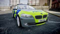 BMW 530d F11 Metropolitan Police [ELS] SEG для GTA 4