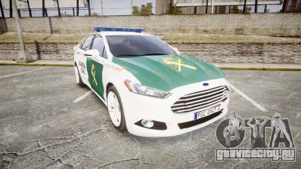 Ford Mondeo 2014 Guardia Civil Cops [ELS] для GTA 4