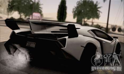 Lamborghini Veneno LP750-4 White Black 2014 HQLM для GTA San Andreas