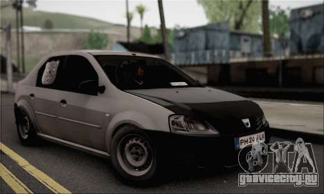 Dacia Logan 2009 для GTA San Andreas