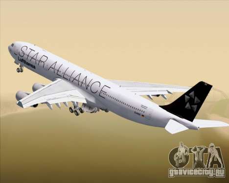 Airbus A340-300 Lufthansa (Star Alliance Livery) для GTA San Andreas