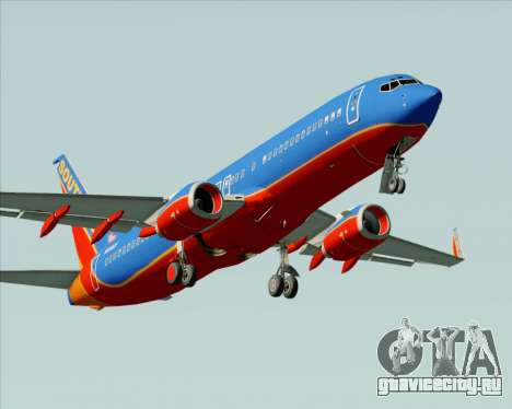 Boeing 737-800 Southwest Airlines для GTA San Andreas