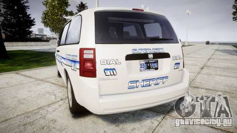 Dodge Grand Caravan [ELS] Liberty County Sheriff для GTA 4