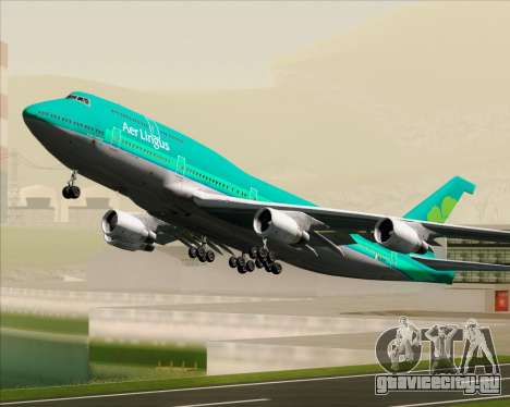 Boeing 747-400 Aer Lingus для GTA San Andreas