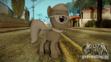 Silverspoon from My Little Pony для GTA San Andreas