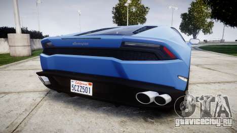 Lamborghini Huracan LP610-4 2015 для GTA 4