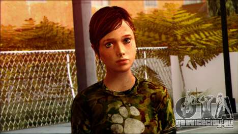 Ellie from The Last Of Us v3 для GTA San Andreas