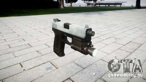Пистолет HK USP 45 icy для GTA 4