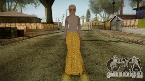 Kebaya Girl Skin v2 для GTA San Andreas