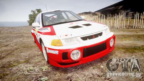 Mitsubishi Lancer Evolution VI Rally Edition для GTA 4