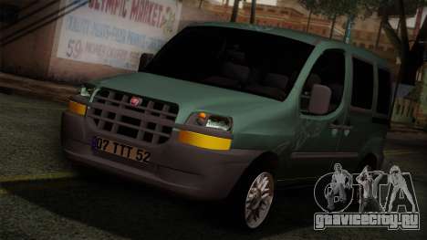 Fiat Doblo 2005 для GTA San Andreas