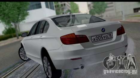 BMW 535i F10 для GTA San Andreas