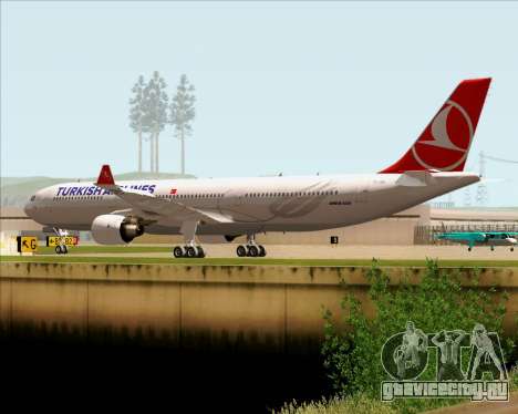 Airbus A330-300 Turkish Airlines для GTA San Andreas