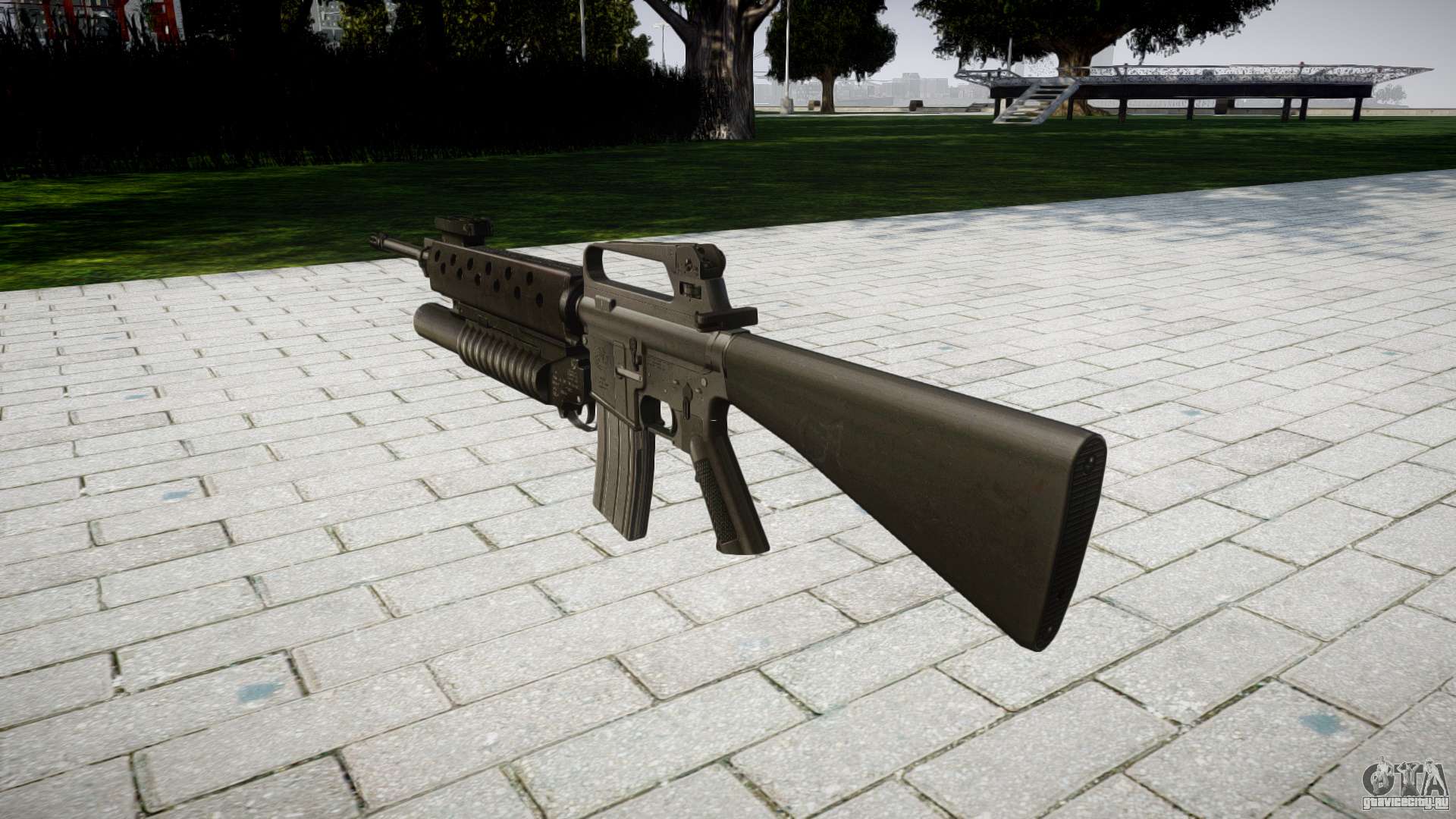 Винтовка M16A2 M203 sight4 для GTA IV. 
