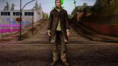 Aiden Pearce from Watch Dogs v8 для GTA San Andreas