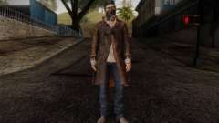 Aiden Pearce from Watch Dogs v6 для GTA San Andreas