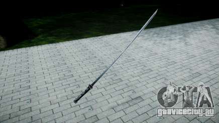 Самурайский меч для GTA 4
