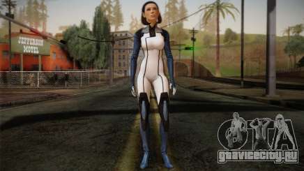 Dr. Eva Core New face from Mass Effect 3 для GTA San Andreas