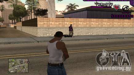 Ballas C-HUD для GTA San Andreas