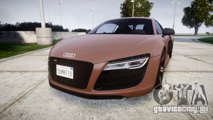 Audi R8 plus 2013 Wald rims для GTA 4