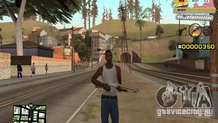 C-HUD Sponge Bob для GTA San Andreas