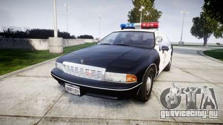 Chevrolet Caprice 1991 LAPD [ELS] Patrol для GTA 4