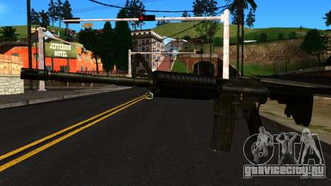 M4 from GTA 4 для GTA San Andreas