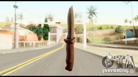 BB Cqcknife from Metal Gear Solid для GTA San Andreas