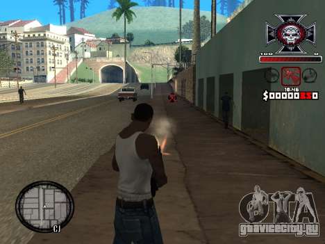 C-HUD for Ghetto для GTA San Andreas