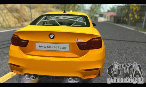 BMW M4 F80 Coupe 1.0 2014 для GTA San Andreas
