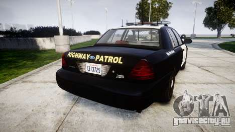 Ford Crown Victoria Highway Patrol [ELS] Liberty для GTA 4
