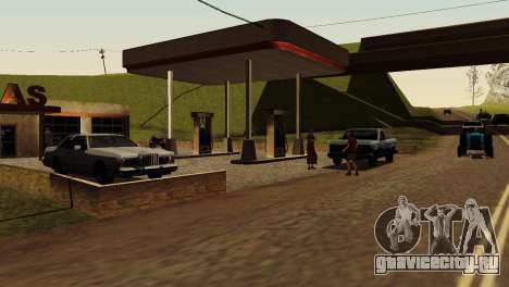 Оживление заправок San Fierro Country для GTA San Andreas