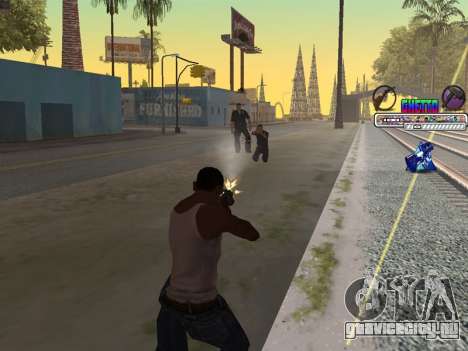 C-HUD Ghetto для GTA San Andreas