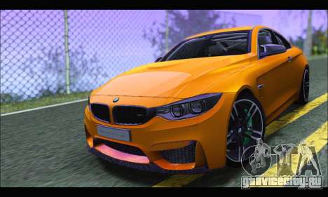 BMW M4 F80 Coupe 1.0 2014 для GTA San Andreas