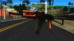 Светлый АКС-74У v1 для GTA San Andreas