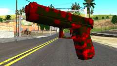 Pistol with Blood для GTA San Andreas