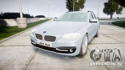 BMW 525d F11 2014 Facelift [ELS] Unmarked для GTA 4