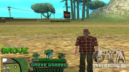 C-HUD Groove для GTA San Andreas