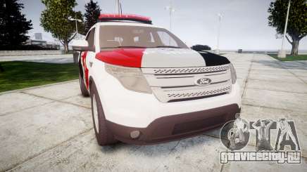 Ford Explorer 2013 Police Forca Tatica [ELS] для GTA 4