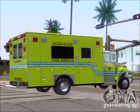 Pierce Commercial Miami Dade Fire Rescue 12 для GTA San Andreas